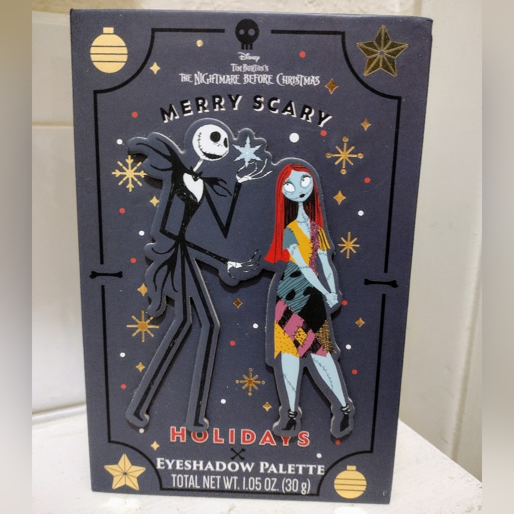 NEW Disney Nightmare Before Christmas Holidays Eyeshadow Palette NBC